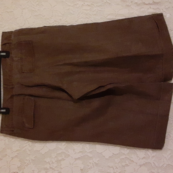 Linen Shorts 18W - Picture 9 of 10